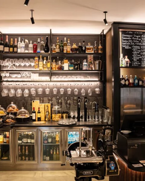 [Translate to English:] Les Arcades Lounge Bar
