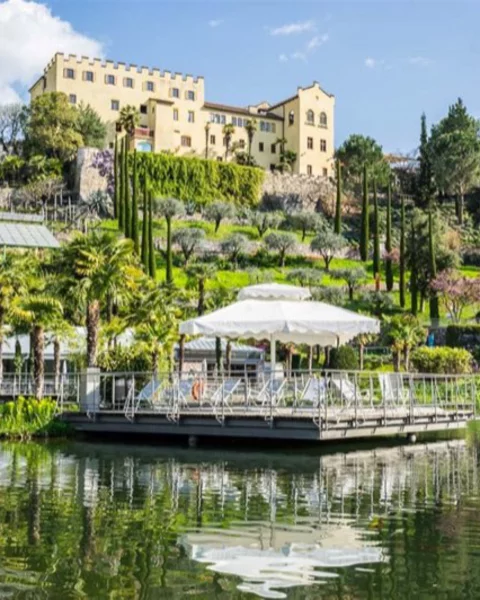 [Translate to English:] Botanische Gärten Schloss Trauttmansodrff